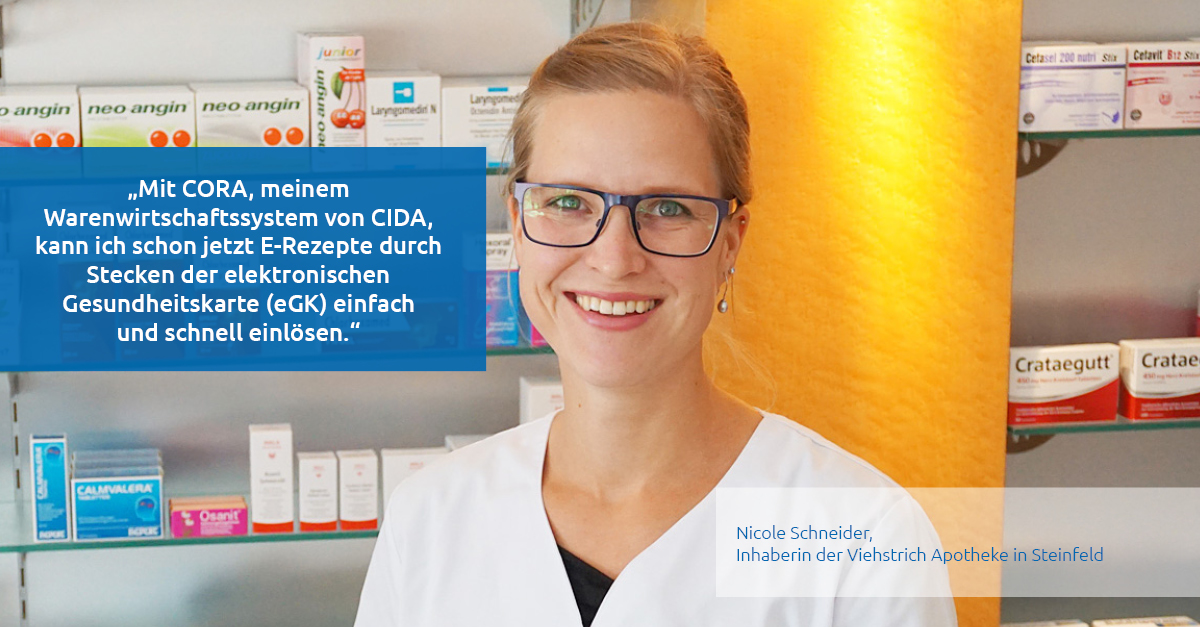 Einlösen E-Rezept durch Stecken der eGK